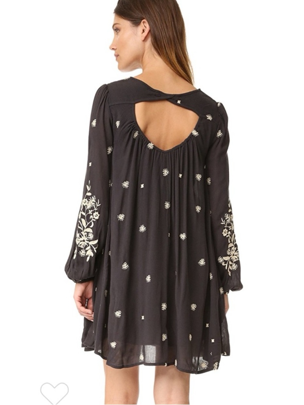 Authentic NWT Free People Sweet Tennessee Embroidered Mini Dress